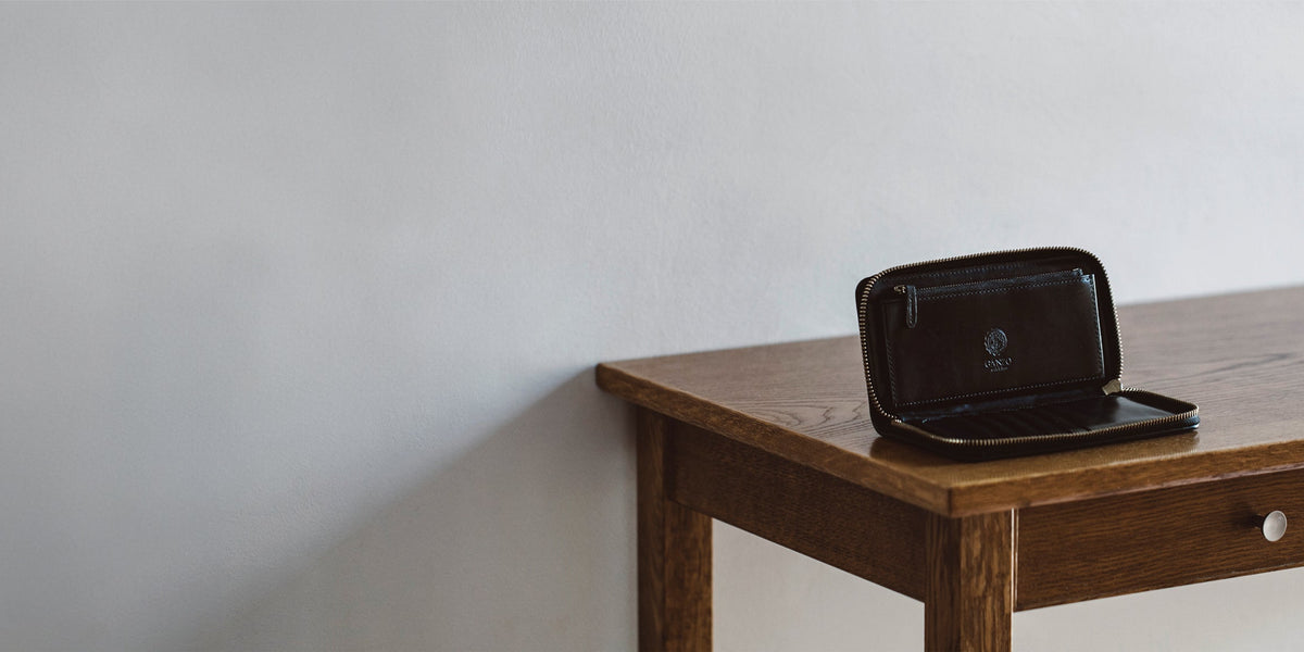 小物 GANZO GH5 GH5-C(ジーエイチ5シー) 小銭入れ付き二つ折り財布｜最高級の