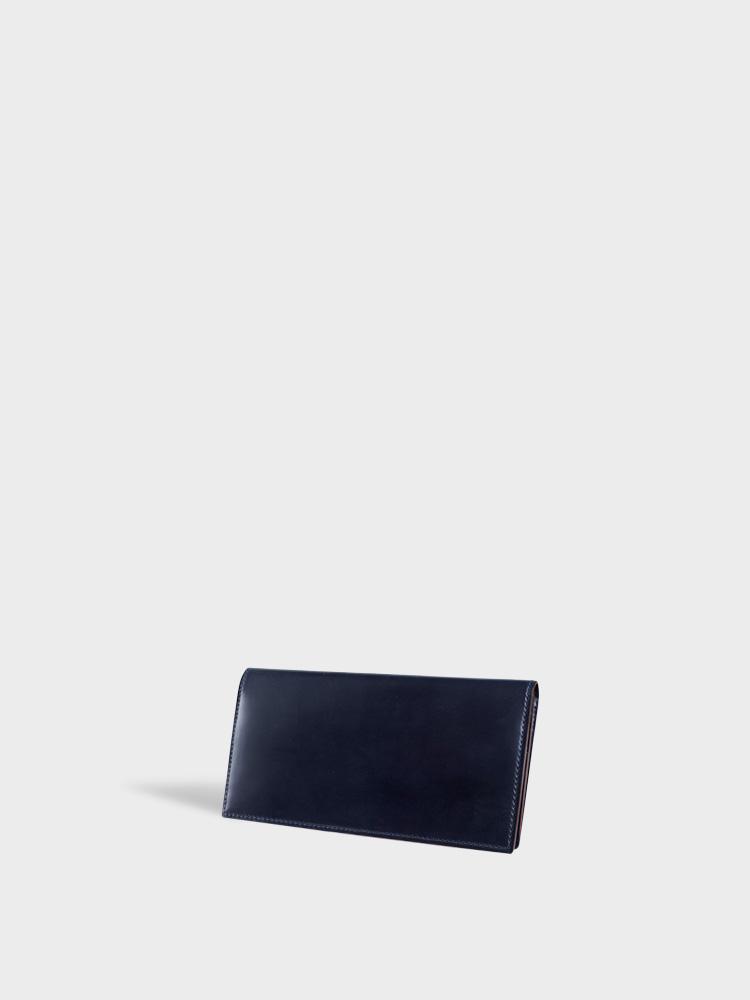 SHELL CORDOVAN 2 Long Wallet with Zipper Coin Purse – GANZO