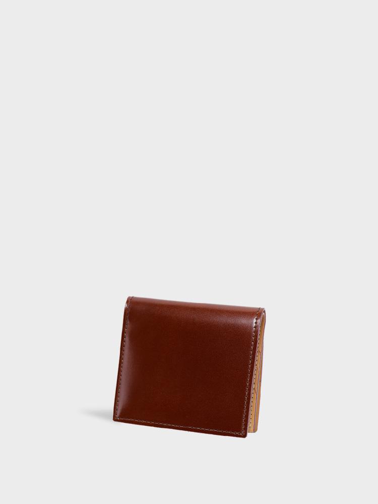ファッション人気ブランドランキング with Wallet Compact CORDOVAN Box Official GANZO – Purse Coin 小物