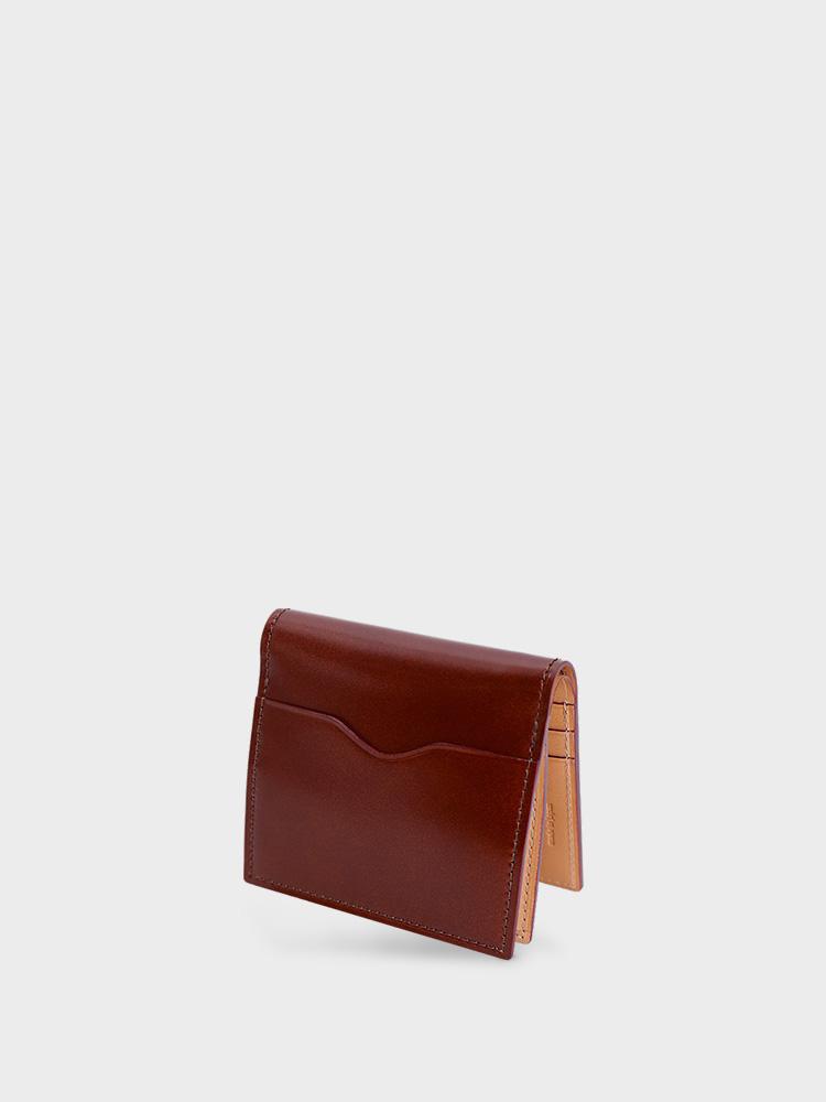 CORDOVAN Compact Wallet with Box Coin Purse – GANZO Official Store