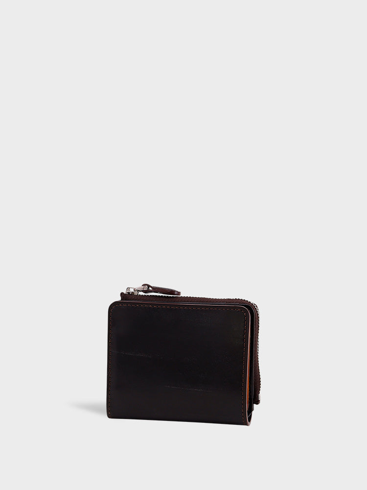 AVON(BRIDLE LEATHER) L zip bi-fold wallet – GANZO Official Store