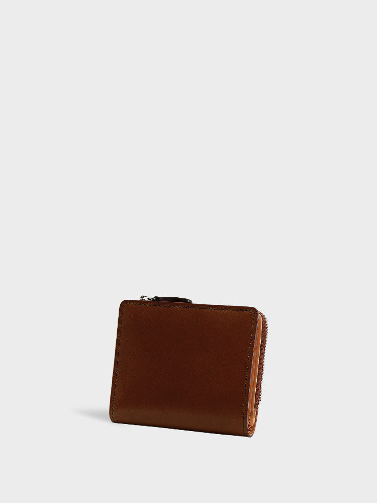Ganzo Kesema Bifold Wallet With Coin Purse Dark Brown | eBay